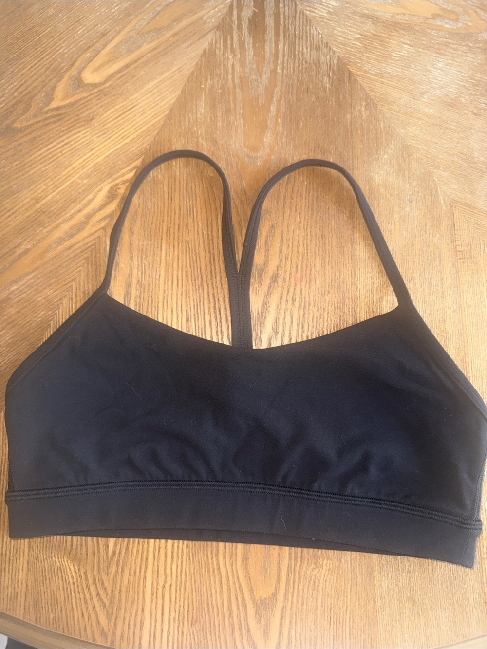 lululemon athletica Black Strappy Light-Feel Sports Bra